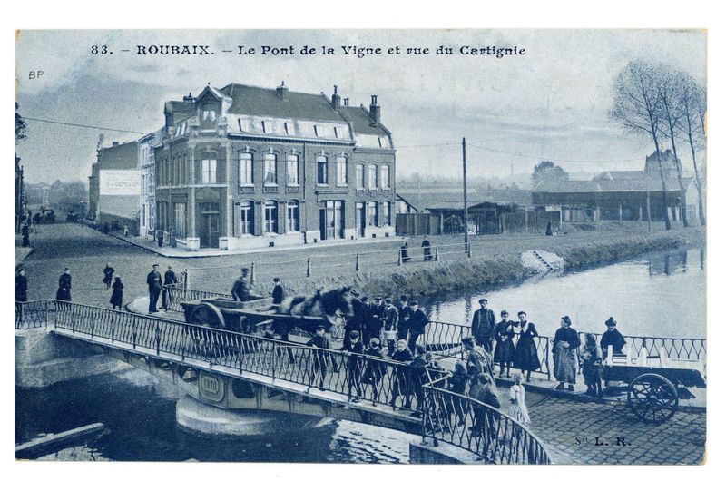 Le Pont de la Vigne et rue du Cartignie