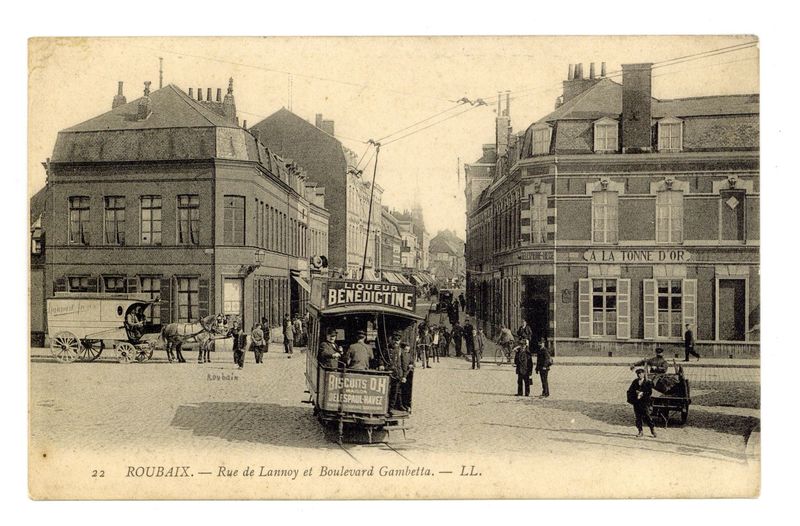 Rue de Lannoy et Boulevard Gambetta