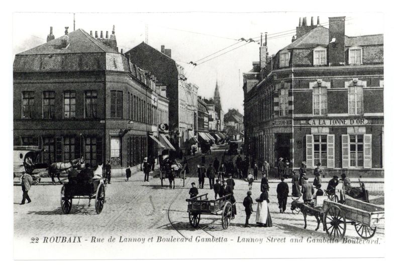Rue de Lannoy et Boulevard Gambetta
