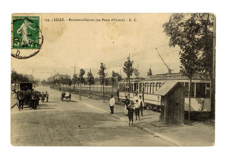 Boulevard Carnot - au Poste d'Octroi
