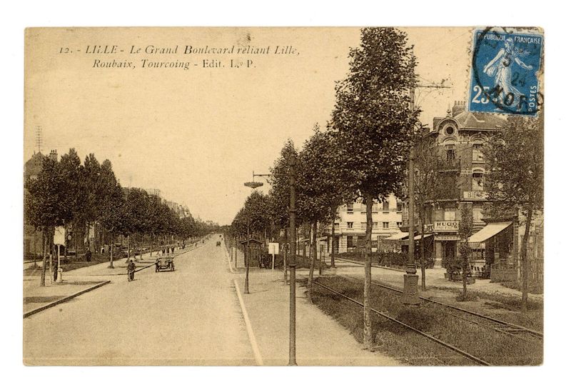 Le Grand Boulevard reliant Lille, Roubaix, Tourcoing