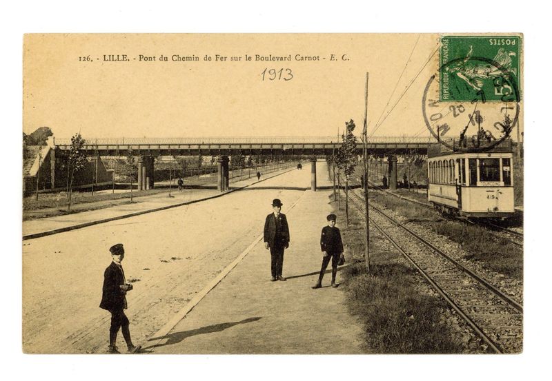 Pont du Chemin de Fer sur le Boulevard Carnot