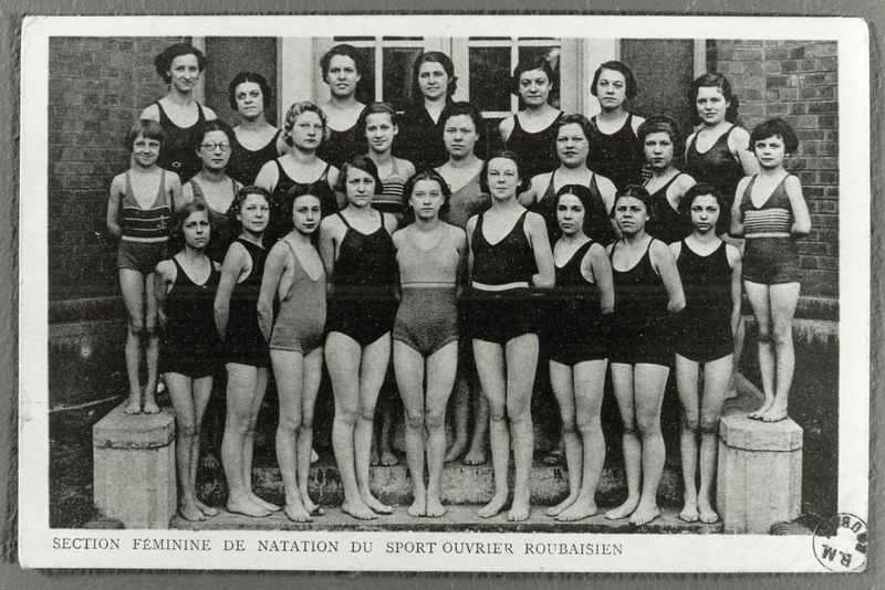 Section féminine de natation du sport ouvrier roubaisien