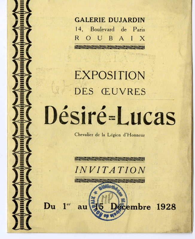 Exposition de Désiré-Lucas