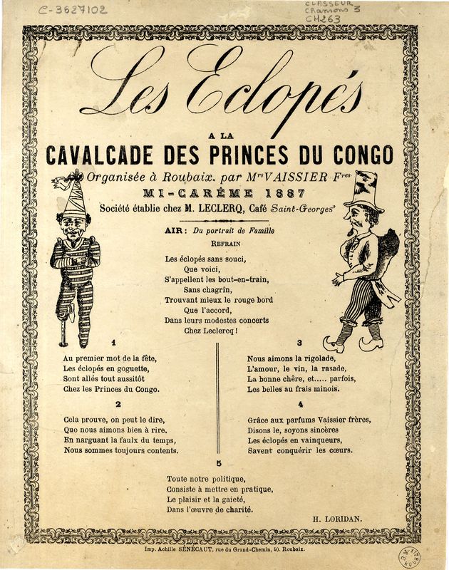 Les éclopés à la cavalcade des princes du Congo