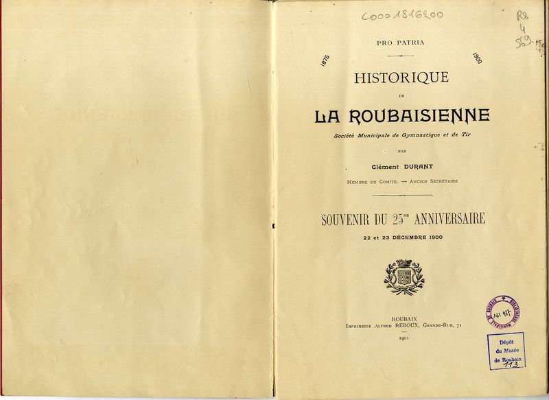 Historique de la Roubaisienne