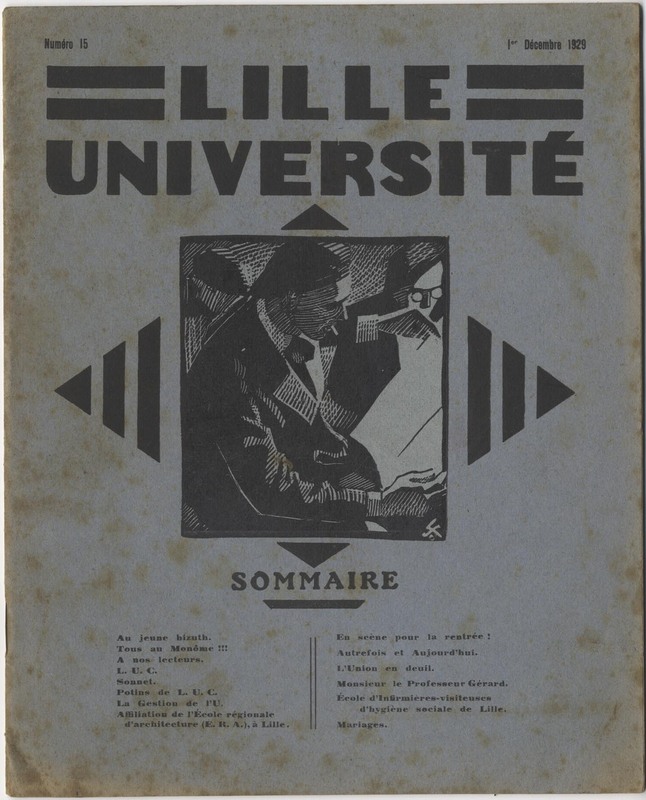 Lille université - décembre 1929