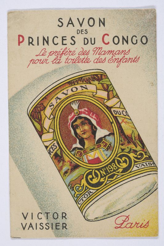 Carte parfumée Savon des Princes du Congo