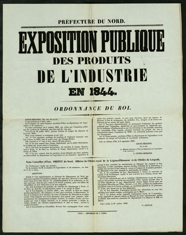 L'exposition de 1844
