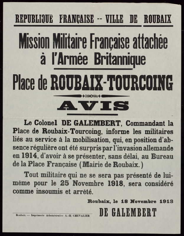 Mission militaire française attachée à l'armée britannique 