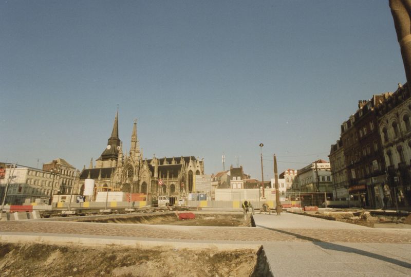 Chantier du métro et rénovation du centre-ville de Roubaix