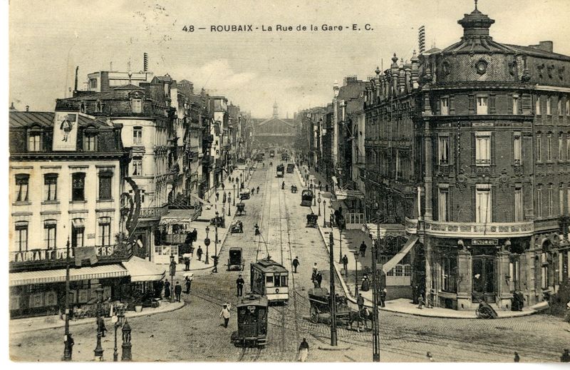 Rue de la Gare allant vers la Gare