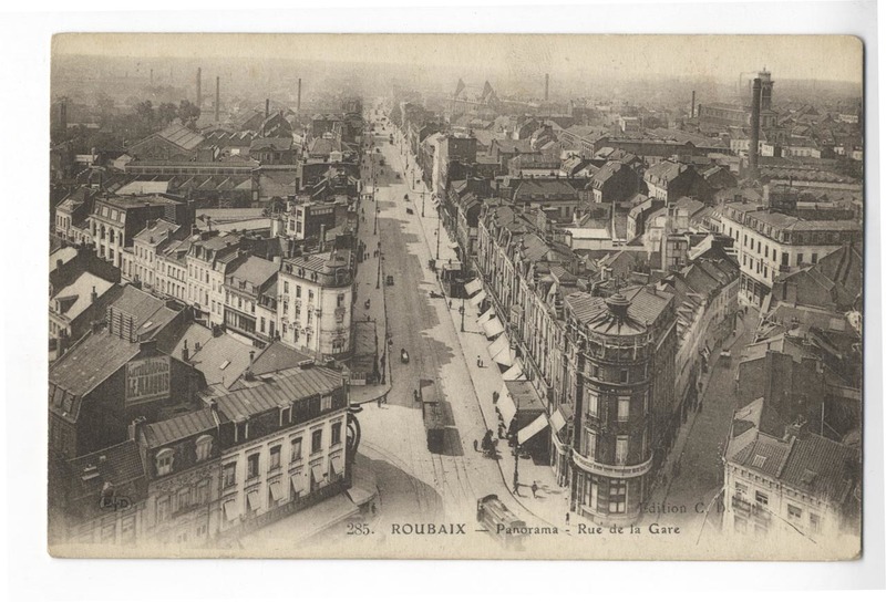 Panorama de la rue de la Gare