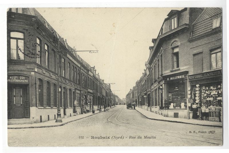 Rue du Moulin et rues avoisinantes