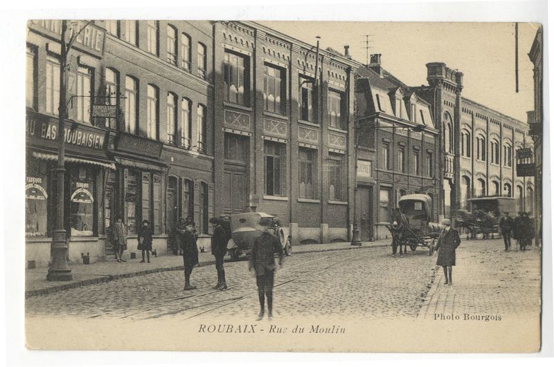 Rue du Moulin et rue avoisinante 
