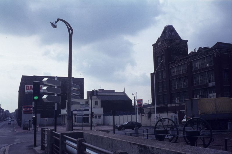 La rue de Tourcoing et le pont Morel