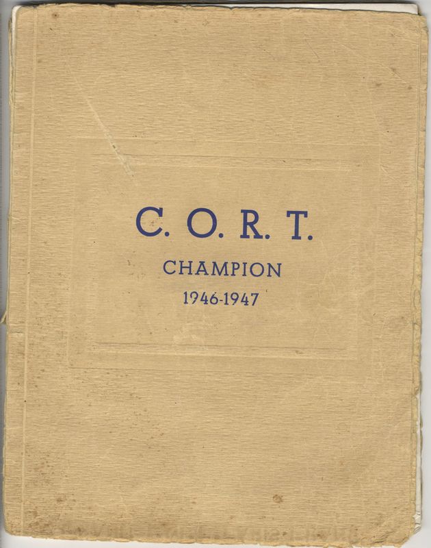 CORT : champion 1946-1947