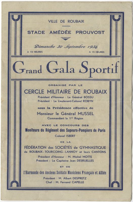Grand gala sportif