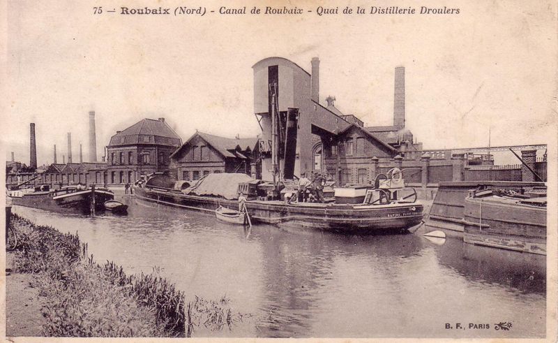 Le canal de Roubaix-Wattrelos