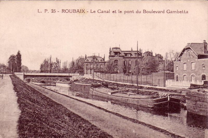 Le canal de Roubaix-Tourcoing