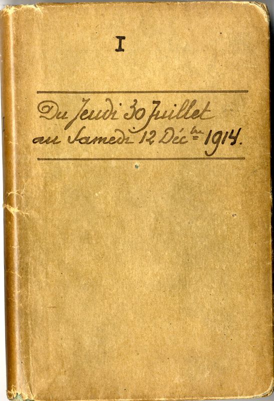 Premier carnet 1914