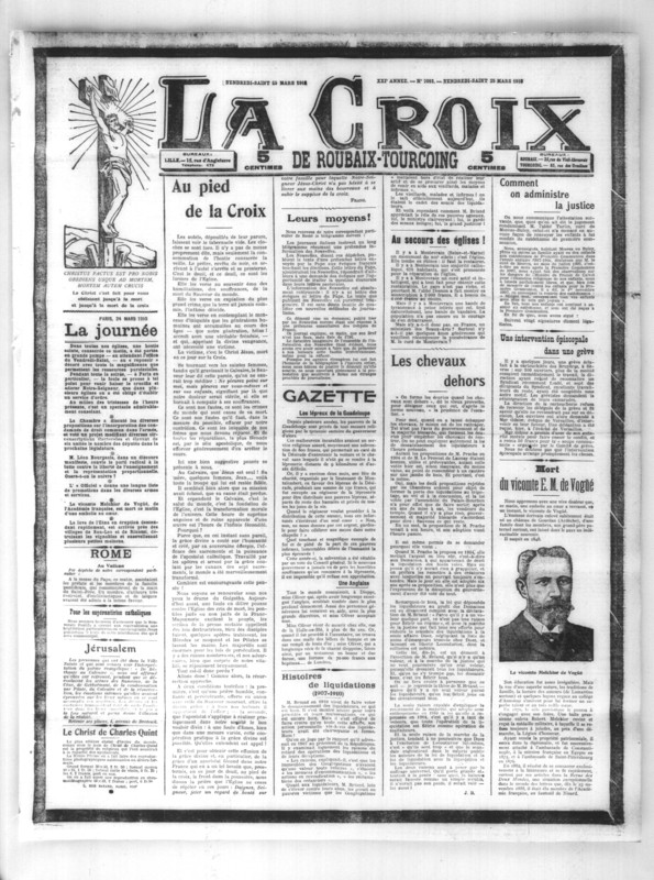 La Croix de Roubaix-Tourcoing