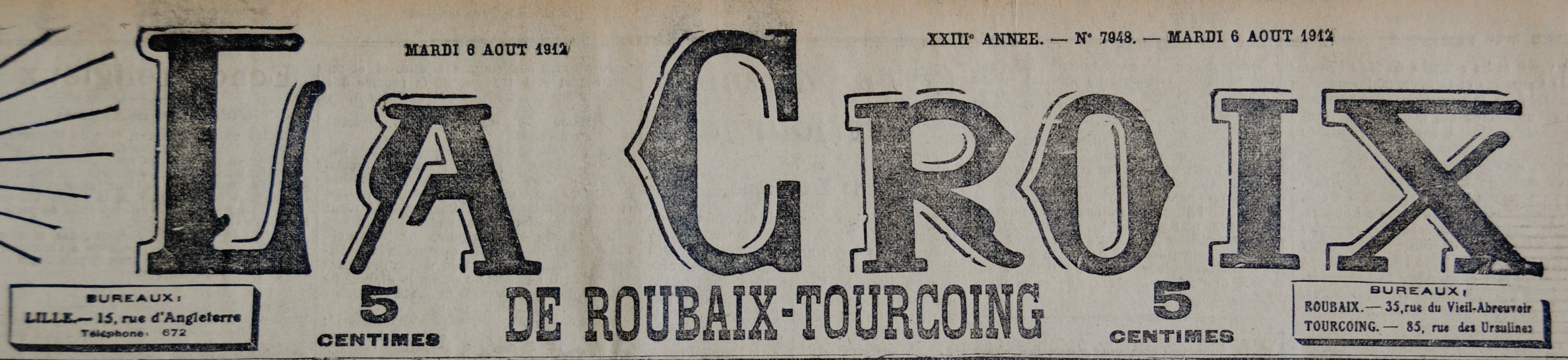 La Croix de Roubaix-Tourcoing