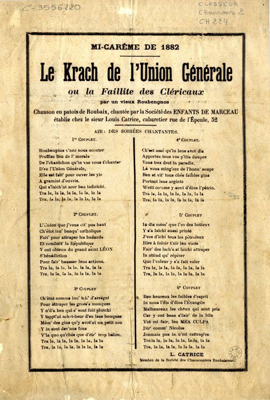 Le Krach de l'Union Générale