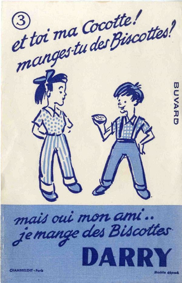 Docs du mois - mars 2019 - Les buvards publicitaires