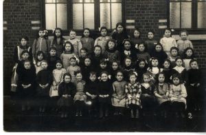 Ecole de filles rue de Linné, 1914