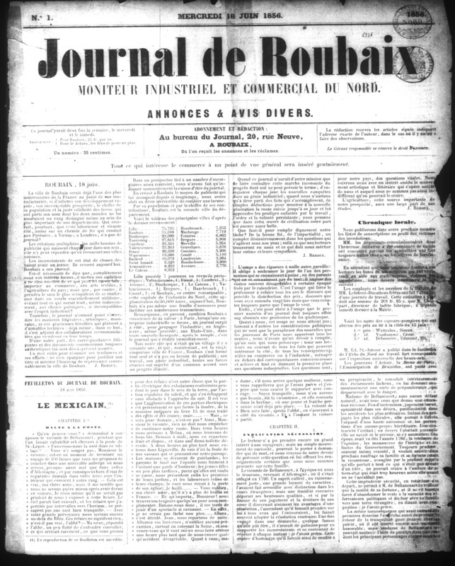 Docs du moment - mars 2020 - Le Journal de Roubaix