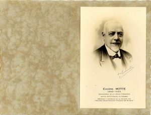 Portrait d'Eugène Motte