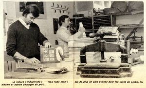 L'atelier de reliure