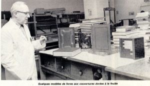 L'atelier de reliure