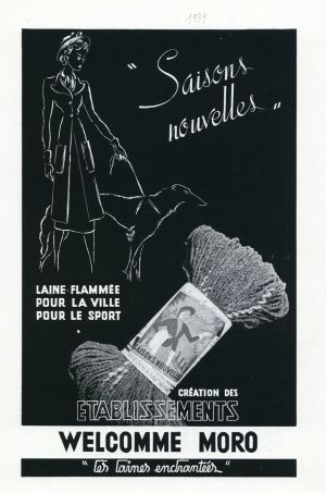 Laine flammée Welcomme Moro