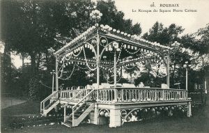 Le kiosque à musique du square Catteau