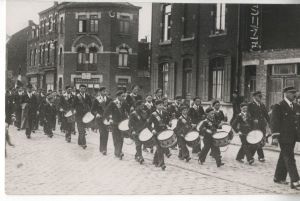 La fanfare de l'amicale Jules Guesde