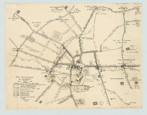 Plan chronologique de Roubaix