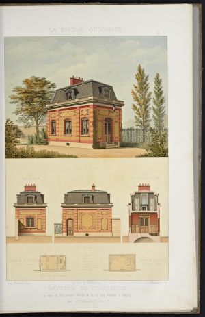 Un pavillon de concierge