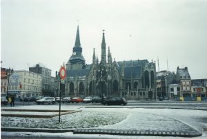 La Grand'Place enneigée