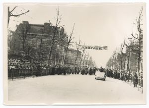 L'arrivée avenue Gustave Delory