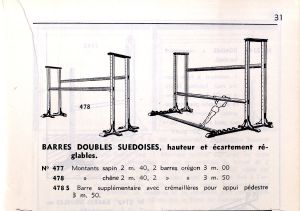 Barres doubles suédoises