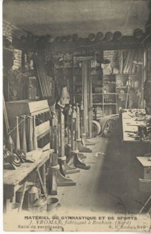 Matériel de gymnastique et de sports J. Vroman