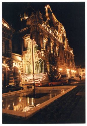 Les illuminations de Noël