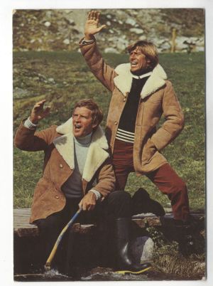 Publicité pour les peaux 