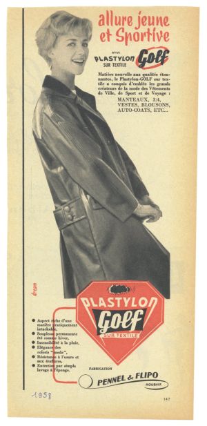 Publicité pour le Plastylon