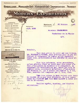 Modern Exportation - lettre 2