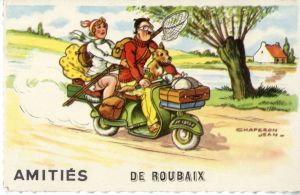 Carte postale fantaisie