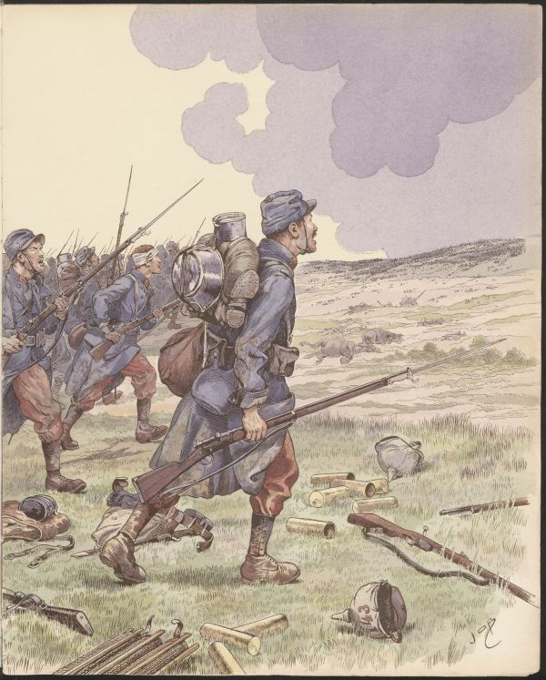 Docs du mois - novembre 2025 - Dessins et poèmes sur la Première Guerre mondiale