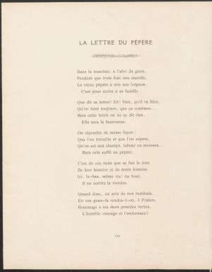 La lettre du pépère : poème
